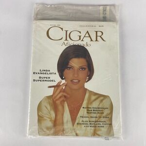 CIGAR AFICIONADO Magazine‎ Autumn 1995 Linda Evangelista Supermodel Sealed New